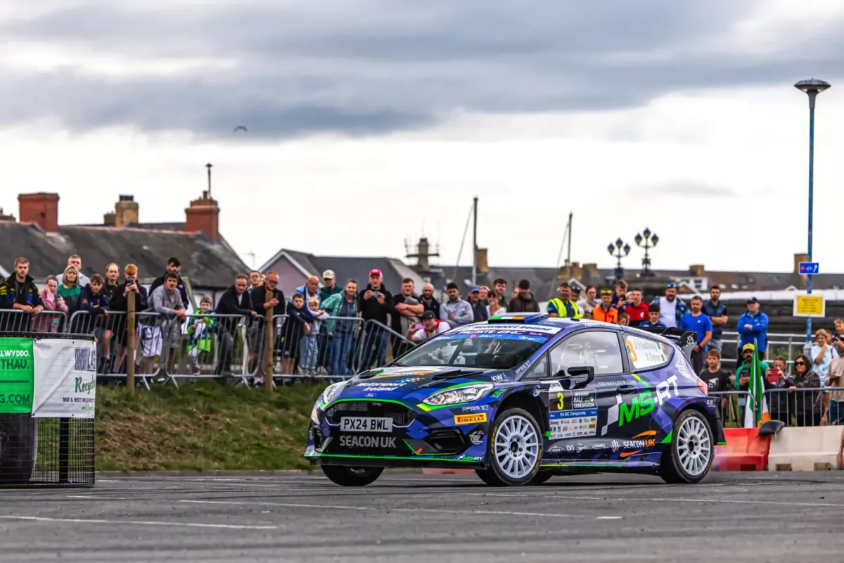 Az M-Sport csapata uralta a Ceredigion Rally első napját