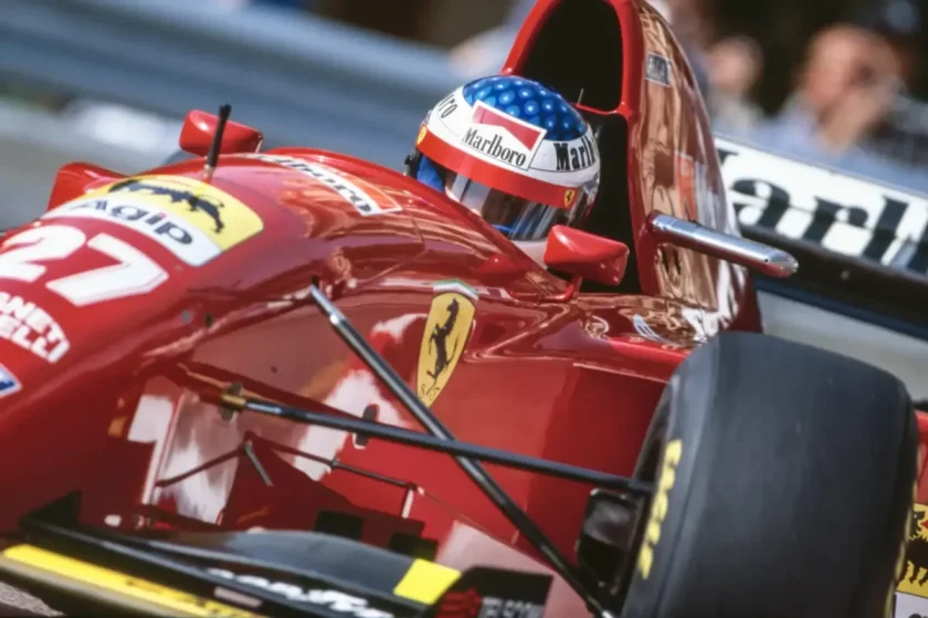 Az előadás címe lehet: „Alesi V12-es Ferrarija: Dobhártyarepesztő pillanatok Monzában