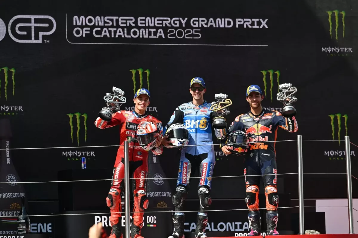 Az örömteli pillanat: Álex Márquez hazahozta a győzelmet bátyja szeme láttára