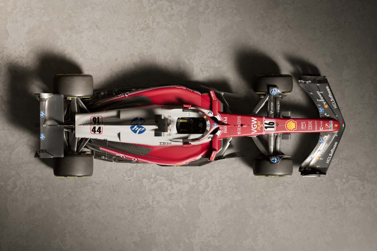 A Ferrari autók extra festéssel vonulnak Monzában