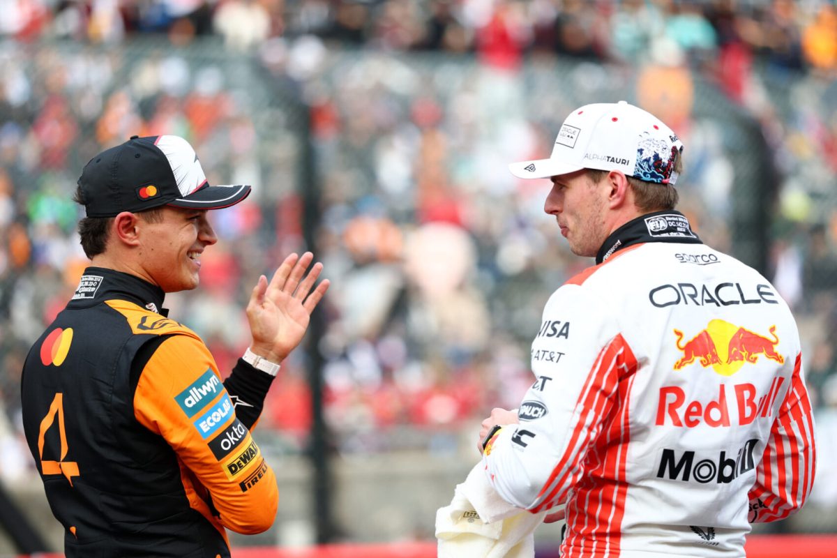 Norris irigyli Verstappen szerencséjét a melegebb éghajlatban.