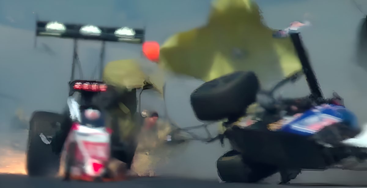 Tony Stewart hihetetlen balesetéről: A vakmerő pilóta 539 km/h-sel ment a falnak