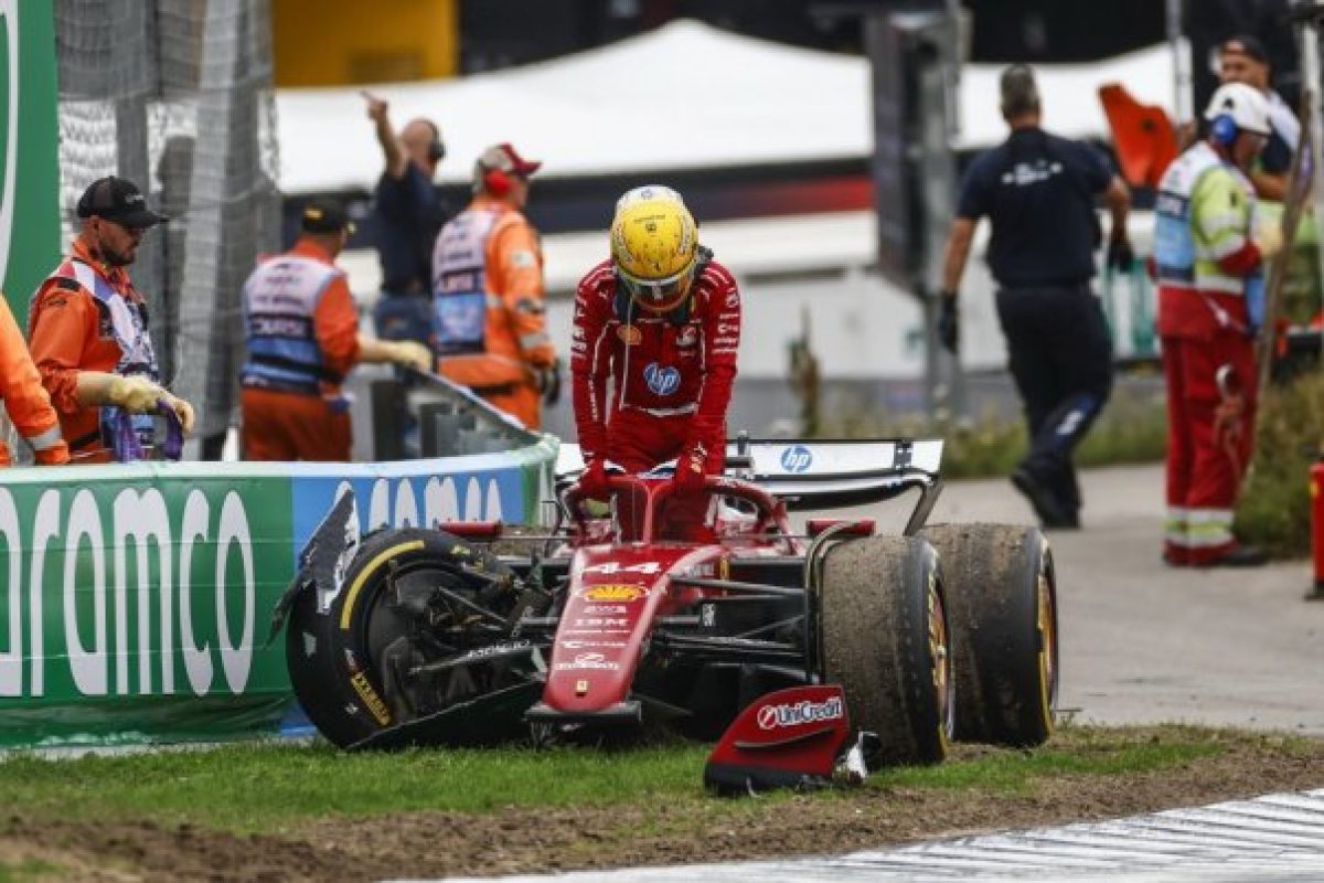 „Biztató hétvége, jó tempó” – megvédte az autót törő Hamiltont a Ferrari