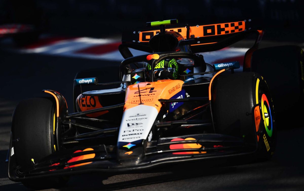 Norris magabiztosan az élen Mexikóban, de Piastri szenved az időmérőn