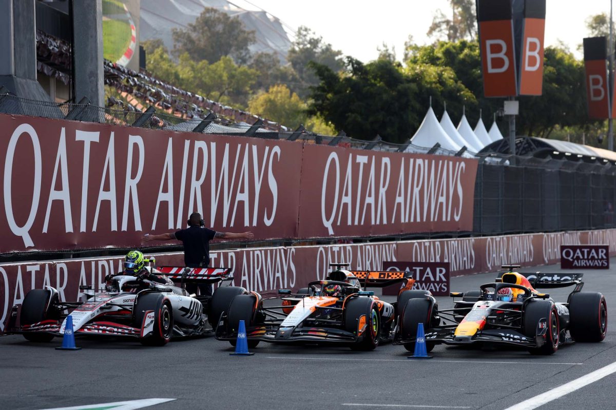 Az F1-es Mexikói Nagydíj rajtrácsa