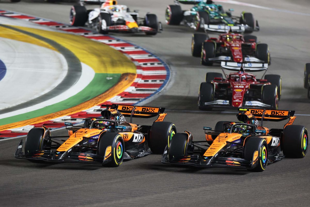 A McLarennél zaklatott zajok: Piastri félbeszakította Brownt a rádión