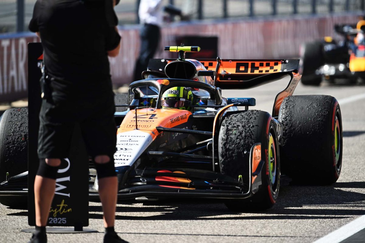 A McLaren pozitív kilátásokat mutat Austinban, miközben leáll a fejlesztés 2025-re