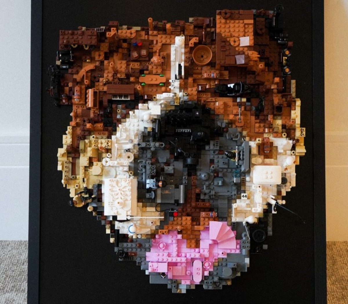 Roscoe emlékezetes LEGO-portréja: Egy különleges emlék még élénken