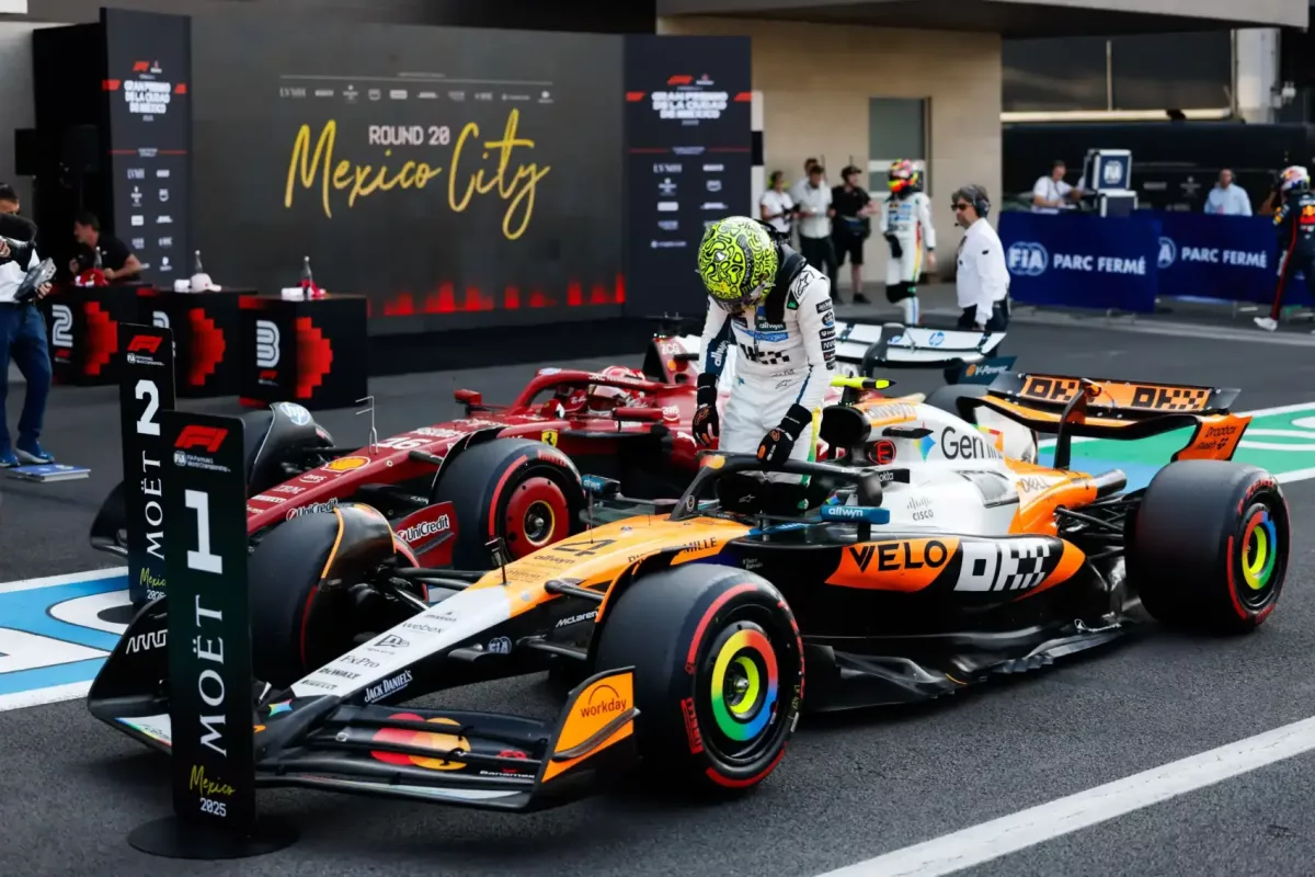 Norrisról most derült ki, hogy „vakon” vezet – ez is segítette a mexikói pole-ban?