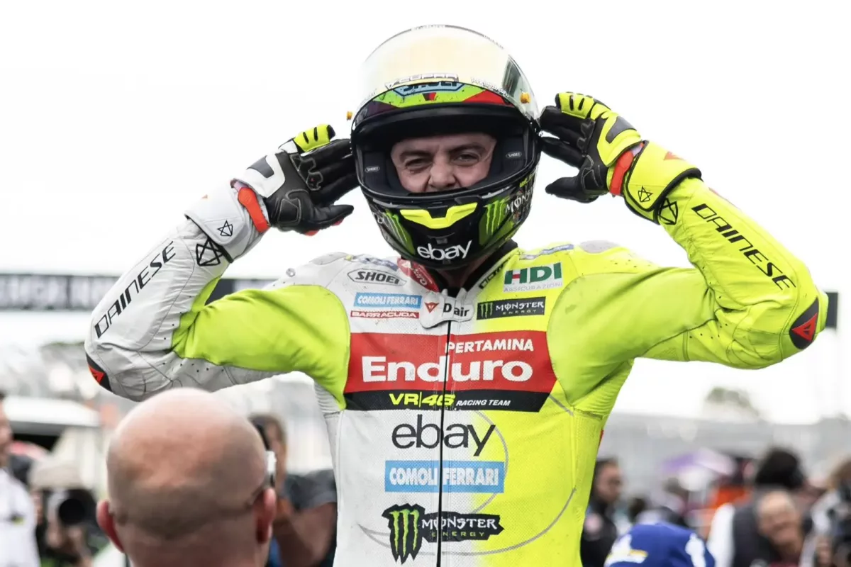 Di Giannantonio belázasodott a verseny előtt, majd szuperhősnek érezte magát