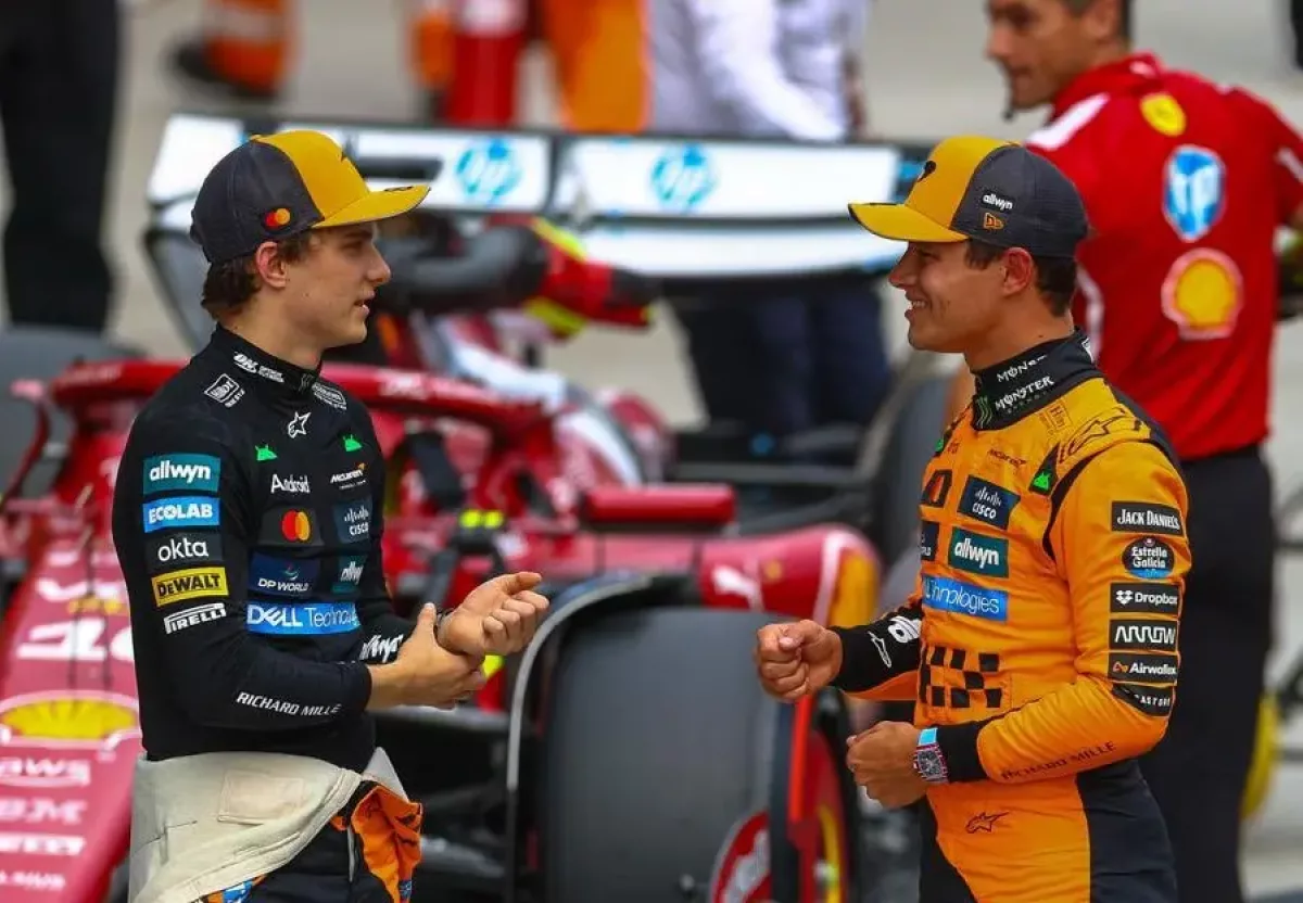 A McLaren belső nézetelárásai: állítólagos favorizálás Norris és Piastri között