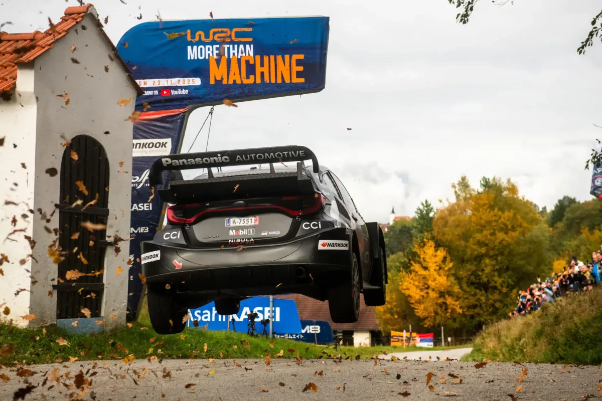A Toyota világbajnoki címet ünnepel Rovanpera győzelmével a Közép-Európa Rallyn