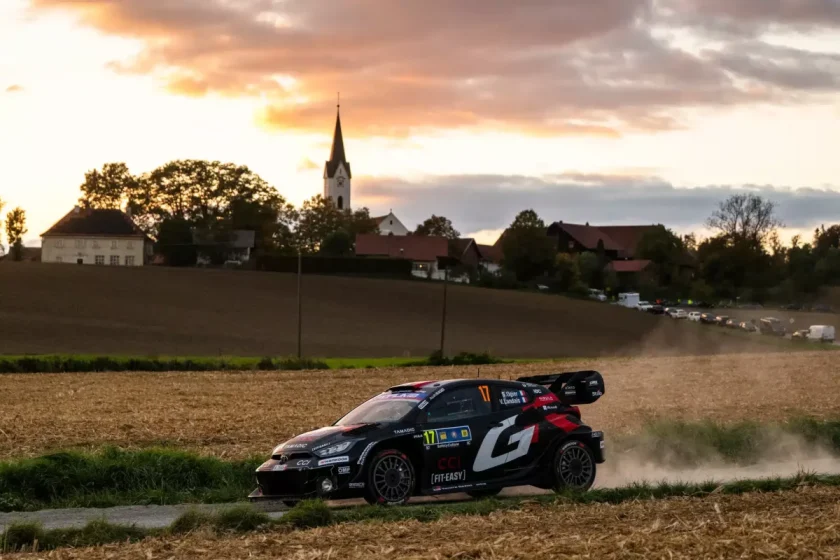 Ogier hatalmas teljesítményt nyújtva vezet a Közép-Európa Rally első napja után