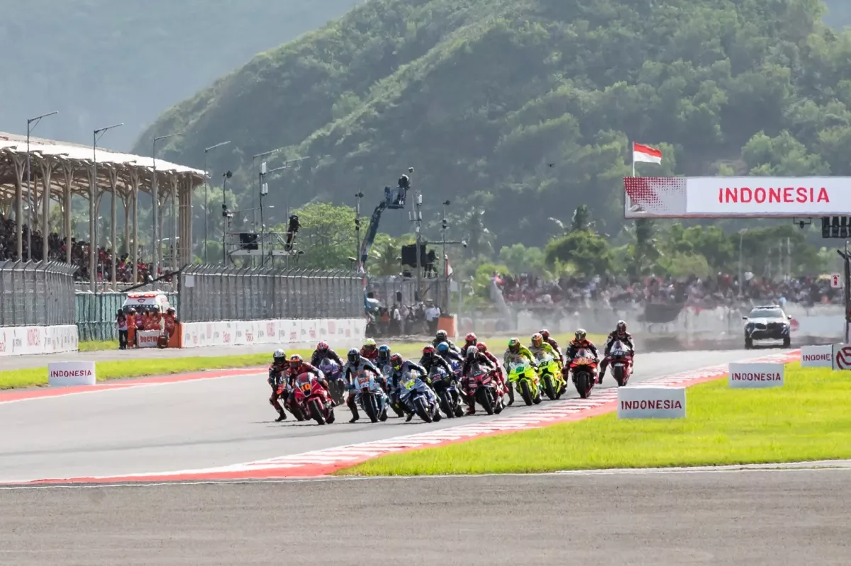 Beragyogja a MotoGP Indonéz Nagydíj rajtrácát