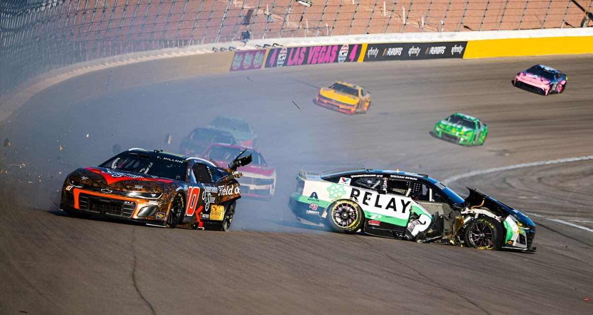 Kommunikációs hiba okozta a NASCAR Cup vegasi futamának legnagyobb balesetét –