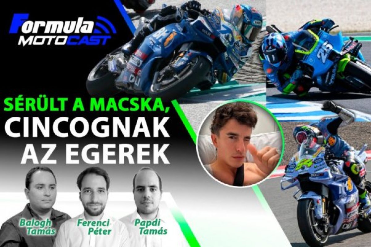 Sérült a macska, cincognak az egerek – Formula Motocast