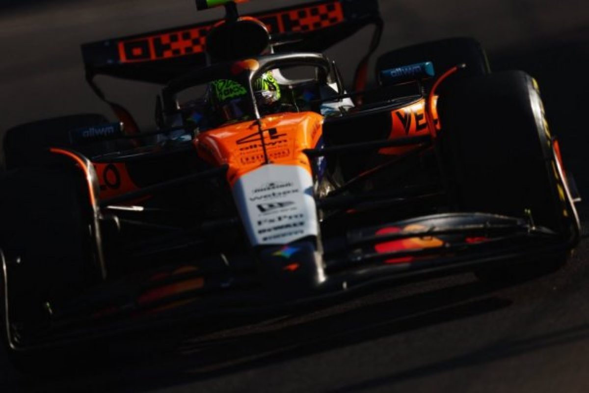 Norris megszerezte az első helyet az időmérőn Mexikóban