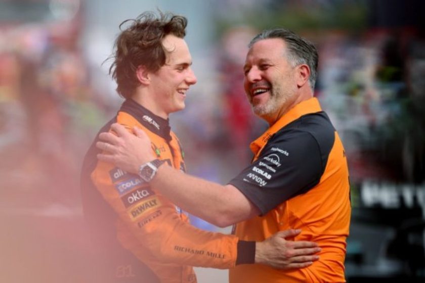 Brown cáfolja, hogy bírálta Piastri érkezését.