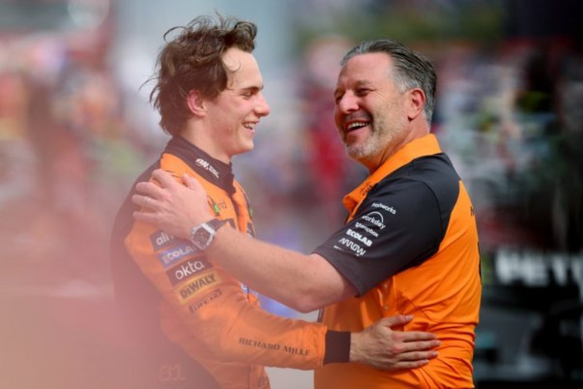 Brown cáfolja, hogy bírálta Piastri érkezését.