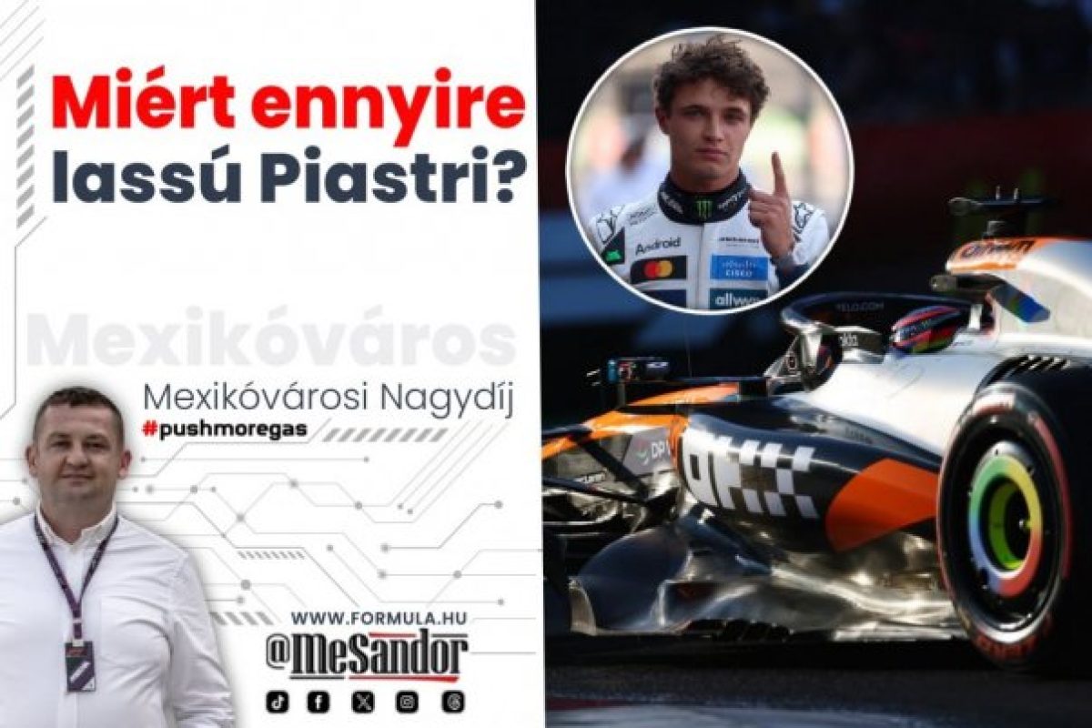 Helyszíni: Miért ennyire lassú Piastri?