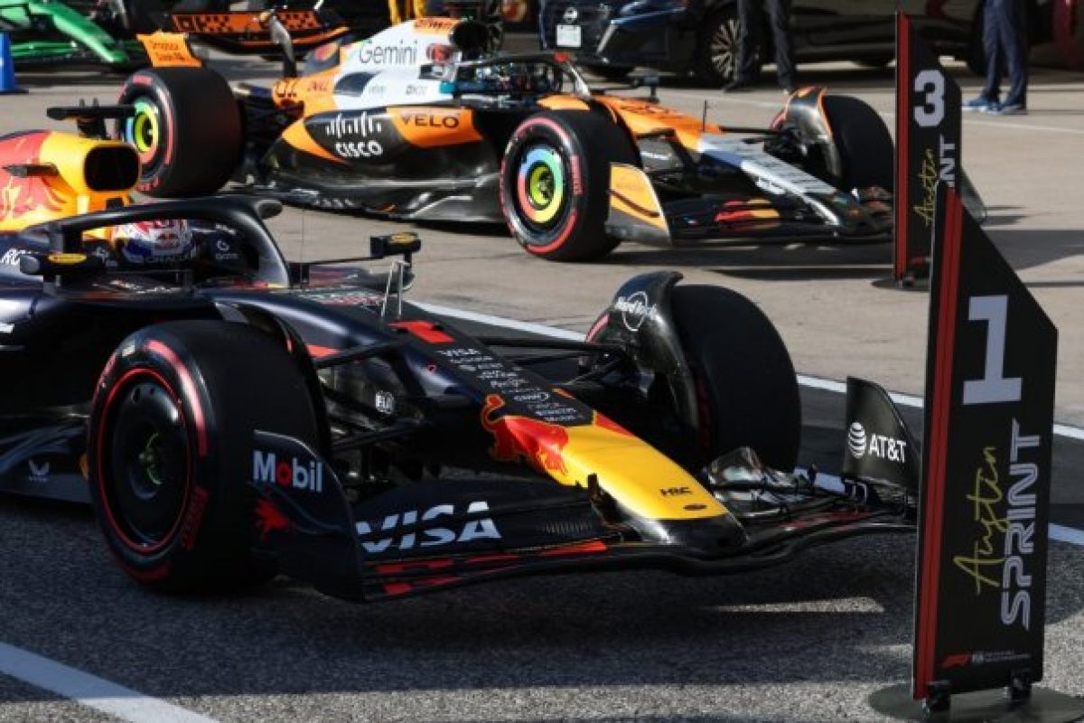 Az F1-es USA Nagydíj sprintversenyének kiinduló rajtrácsa