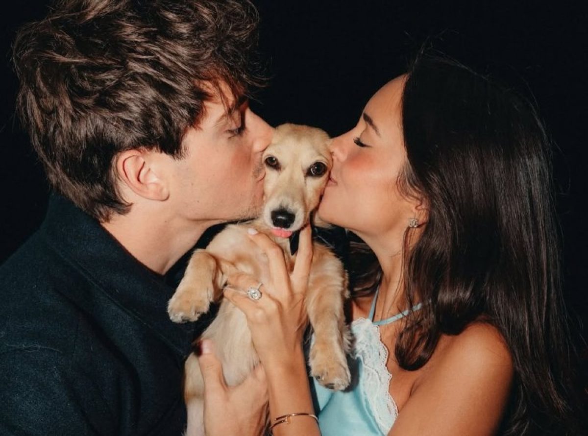 A boldog pár: Leclerc és szerelme eljegyezték egymást