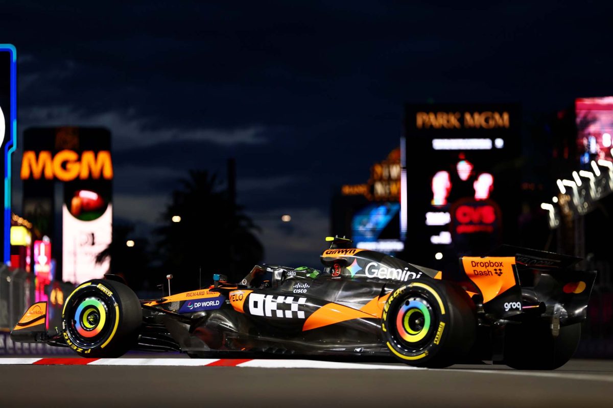 Norris lenyűgöző teljesítményt nyújtott a második edzésen Vegasban