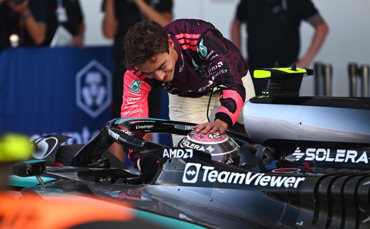 Russell biztos benne, hogy Antonelli jövőre szintet lép a Mercedesnél