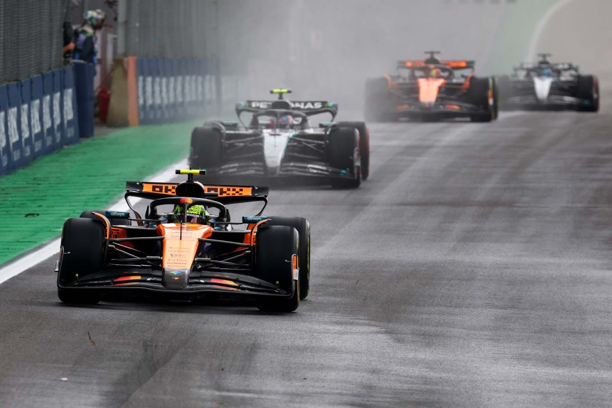 Norris diadalmas Brazil Sprint Futamon, Piastri szenvedett súlyos balesetet a falban