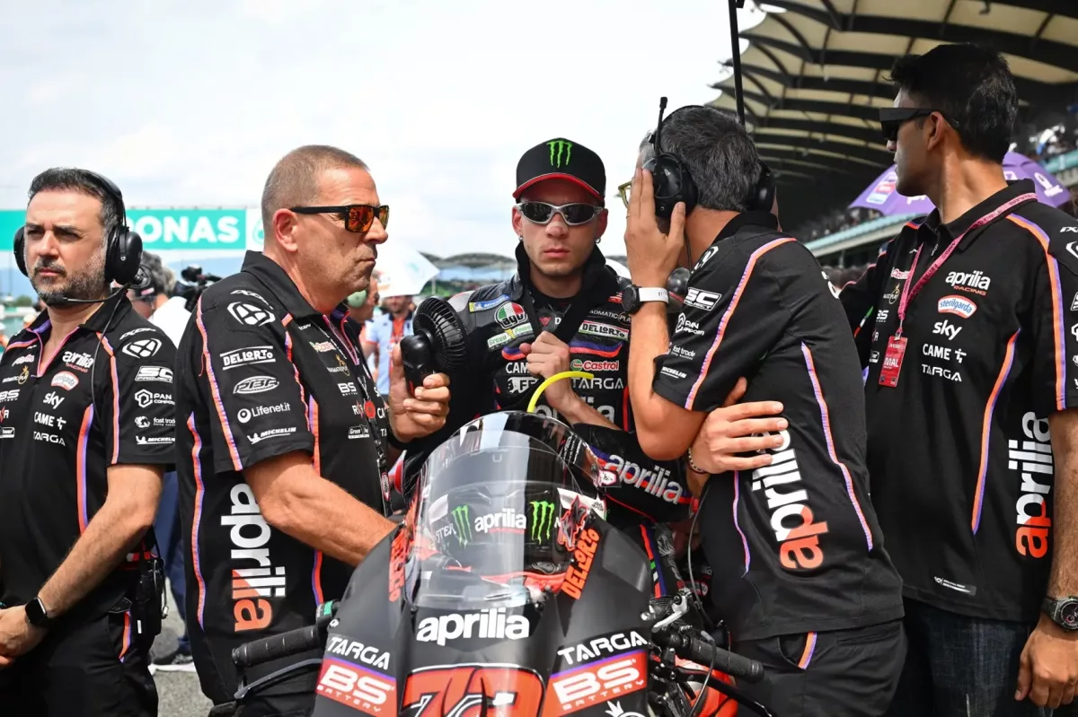 A „Bezzecchi és Bagnaia: Az Apriliával történt történelmi pillanatok