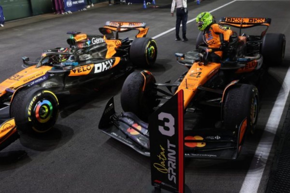 Az F1 Világbajnoki Verseny izgalmainak kusza állásai között Norris kizárólag Russellre összpontosított