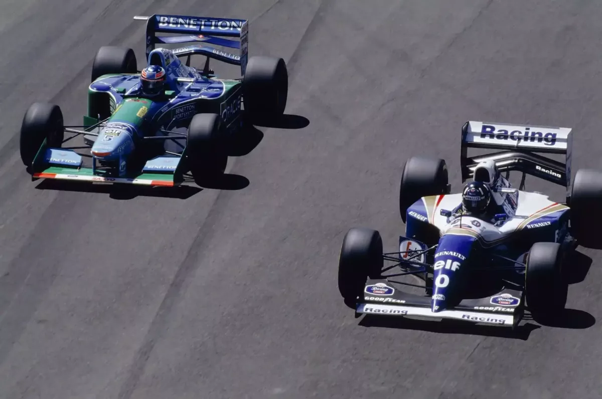 Az emlékezetes 1994-es F1 csata: Schumacher győzelme és kalandos útja a világbajnoki címig