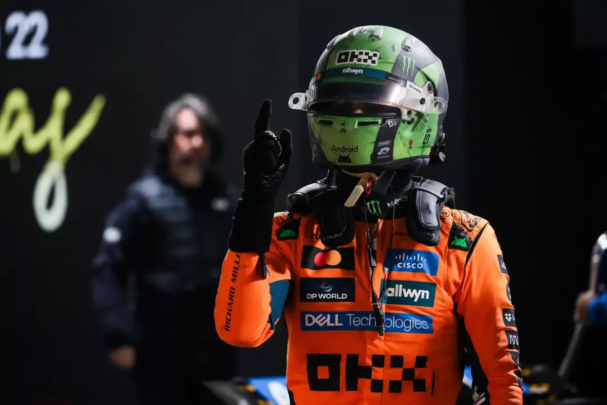 Nem is olyan messze lett volna Piastrit elérni a Las Vegas-i pole-on, Norris hibájának köszönhetően