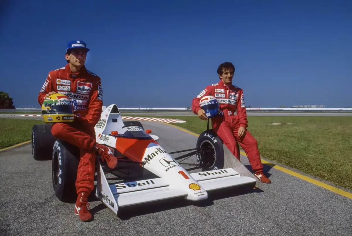 Senna hatalmas előnye: a McLaren versenyzői harcának hátterében