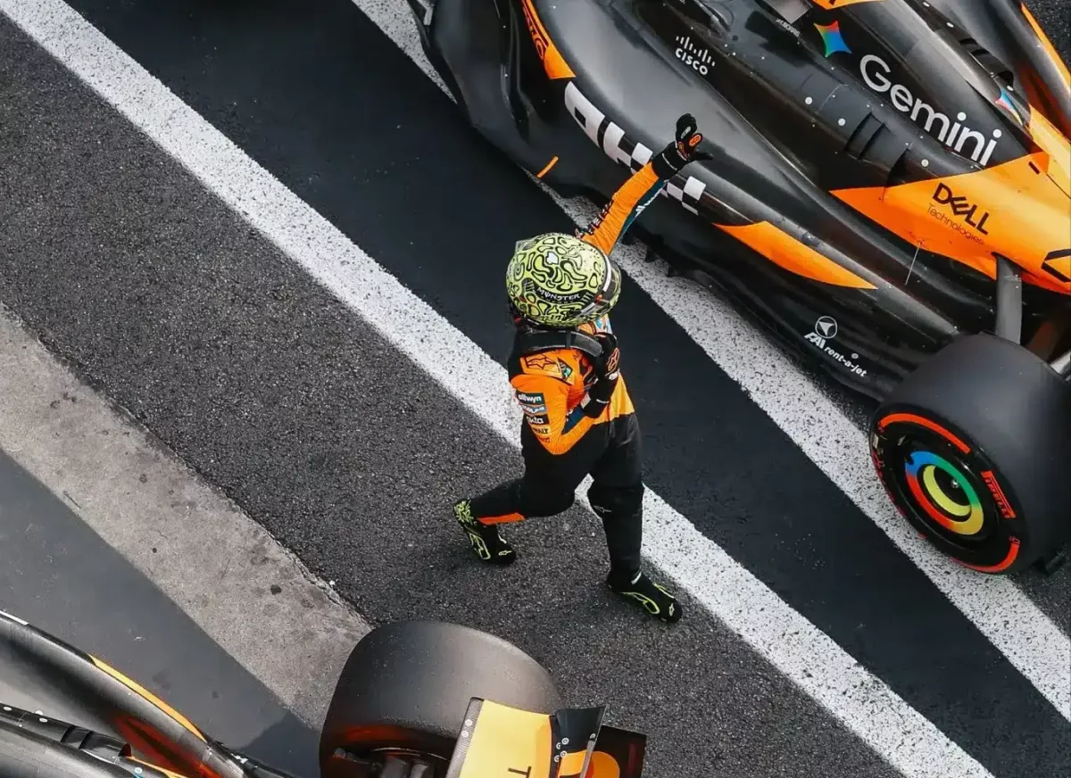 Norris meglepetés sprintpole-t szerezett Brazíliában, Verstappen csak a 6. helyen végzett