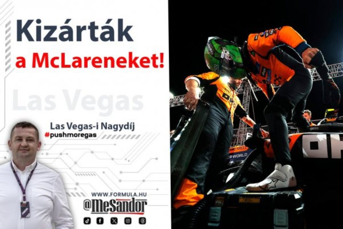 A McLaren-haláli Las Vegas-i száguldás