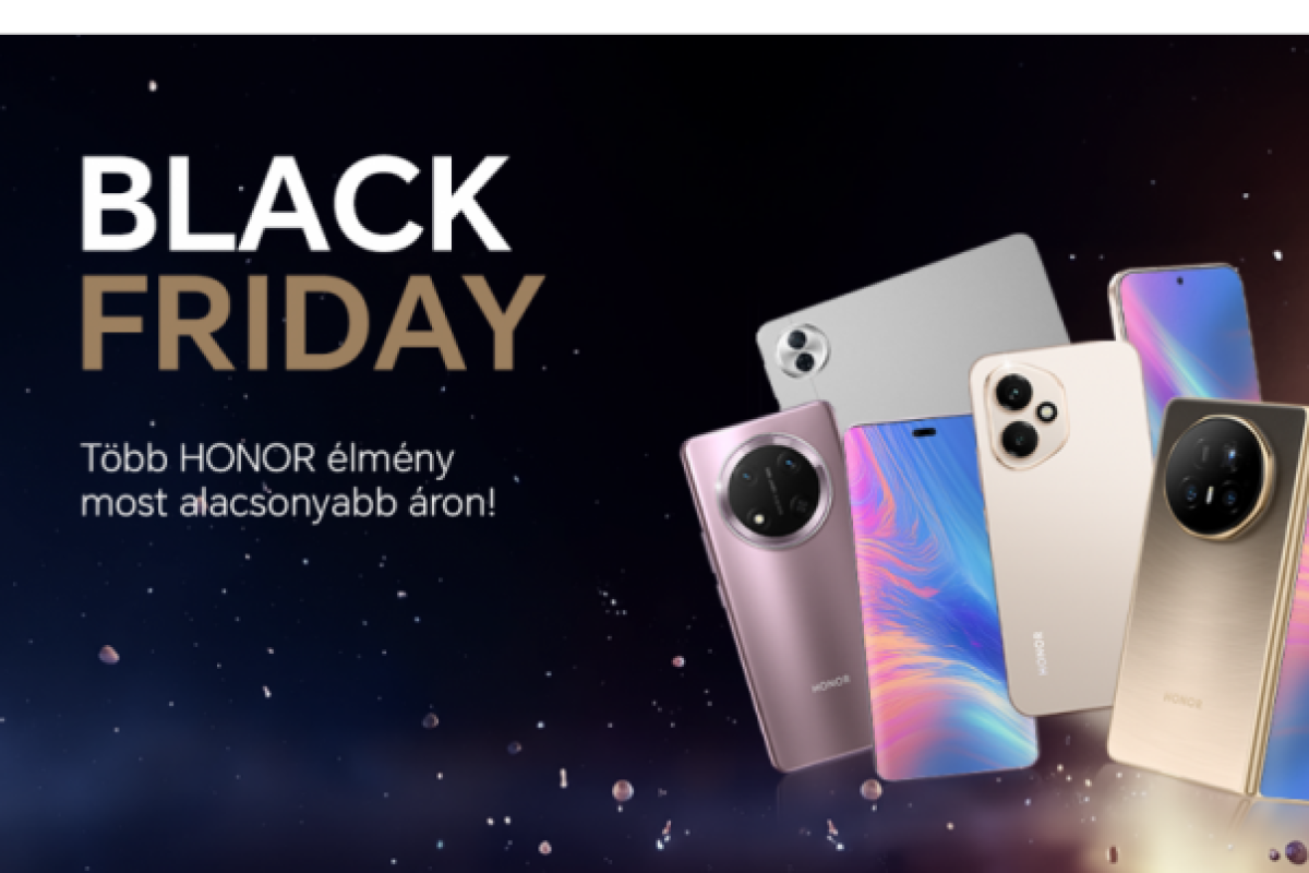 HONOR: Csúcsinnovációk Black Friday áron!