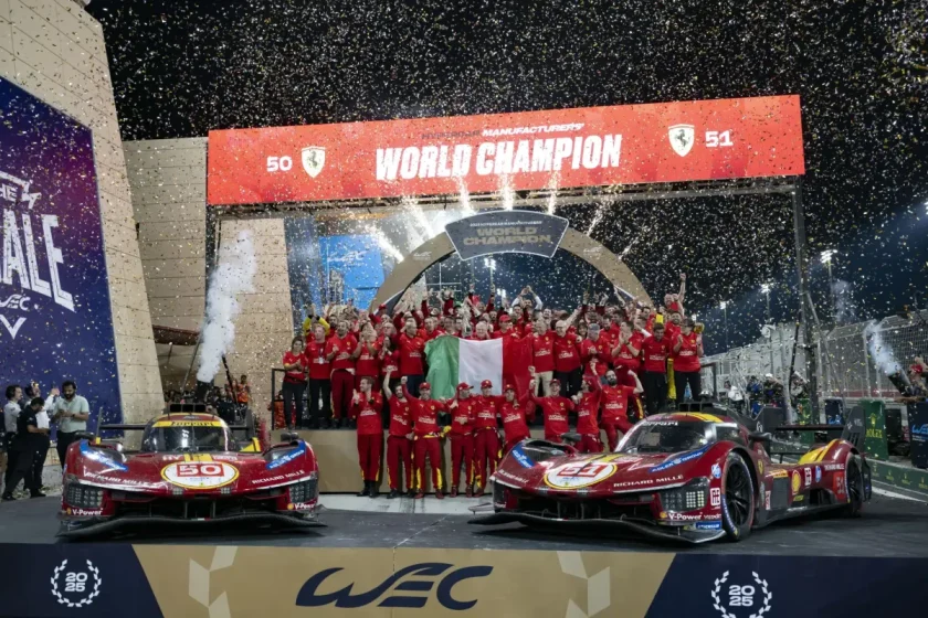 A Ferrari hosszú kihívások után végre újra világbajnoki címet ünnepelhet a WEC-ben