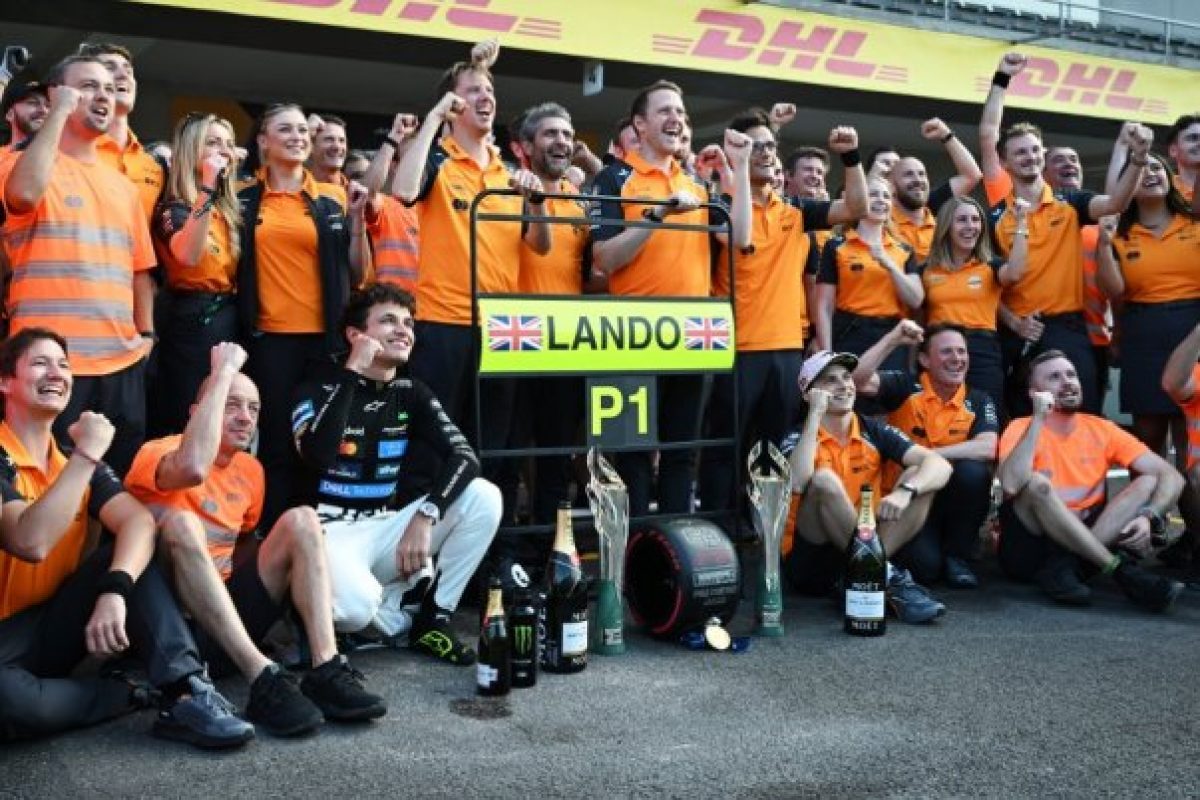 Ecclestone szerint Norris világbajnoki címe előnyös lenne a McLaren számára