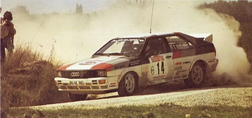 Az első női versenyző történelmet írt a WRC-ben 44 évvel ezelőtt