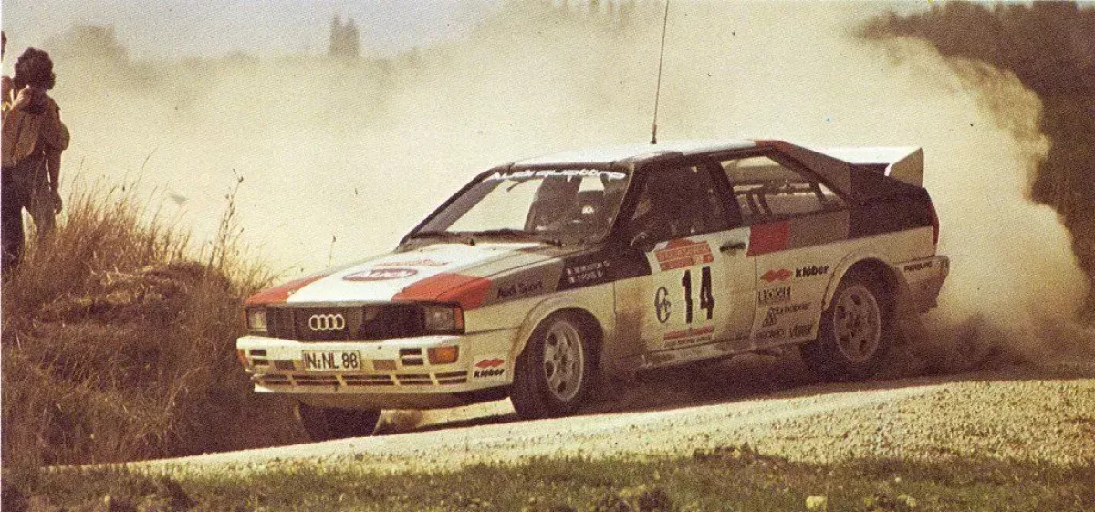 Az első női versenyző történelmet írt a WRC-ben 44 évvel ezelőtt