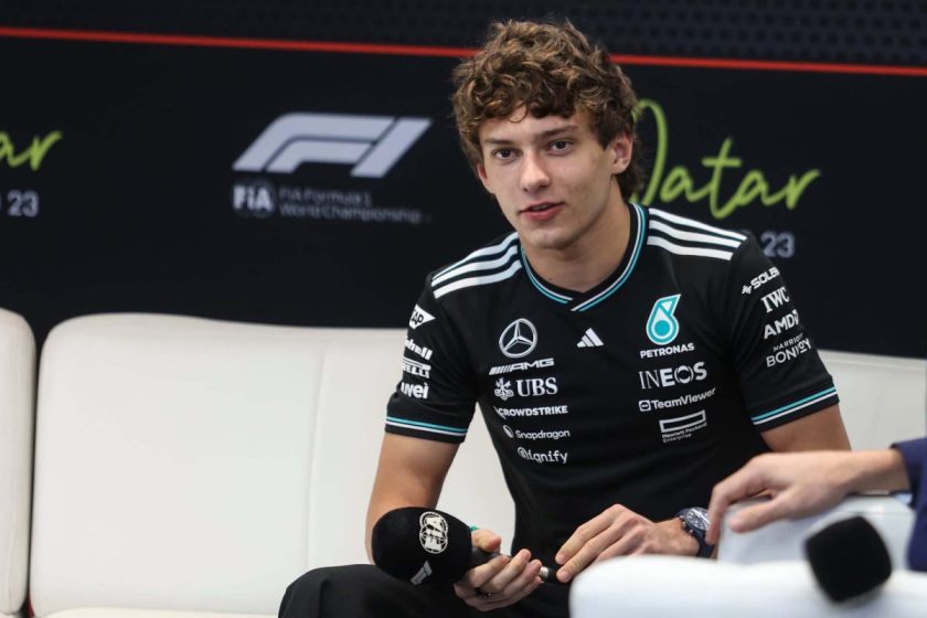 Az „Antonelli vallomása: „Nehéz volt” a Mercedesnél a reflektorfénybe kerülni