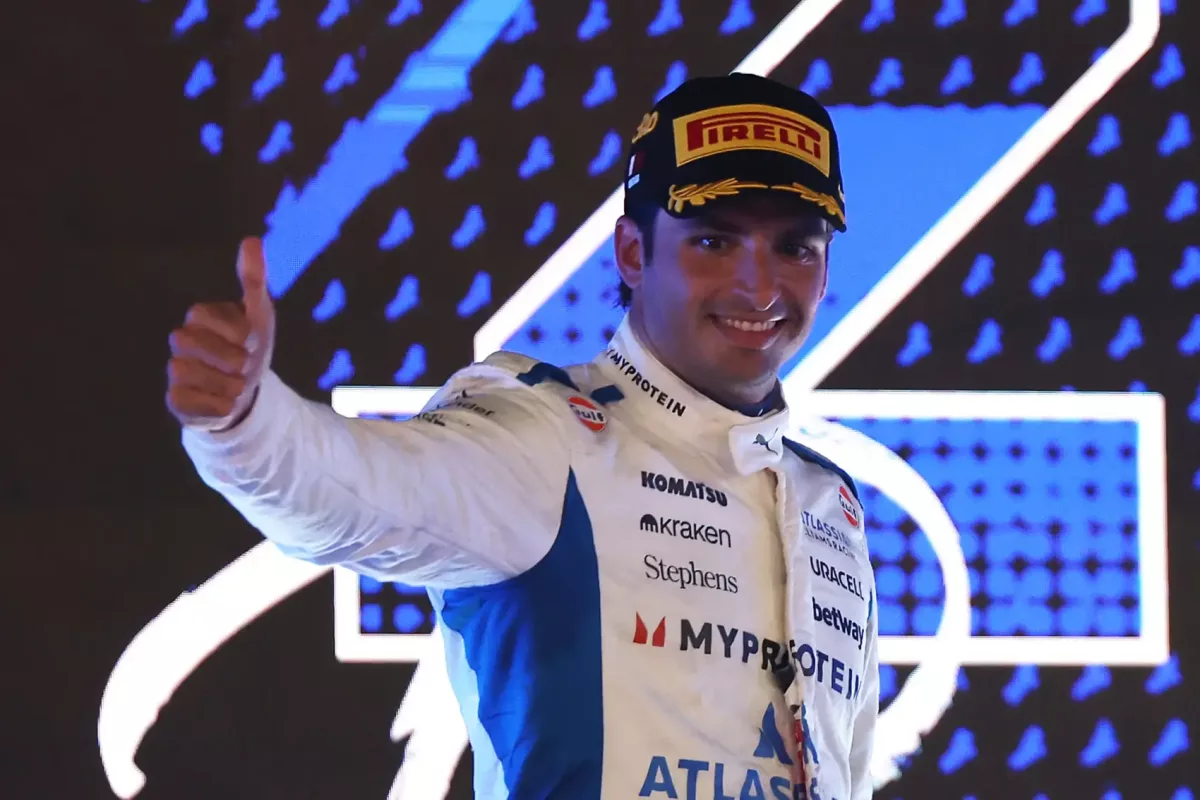 Sainz felett áll az adat: a legjobb befektetés a Forma-1-ben