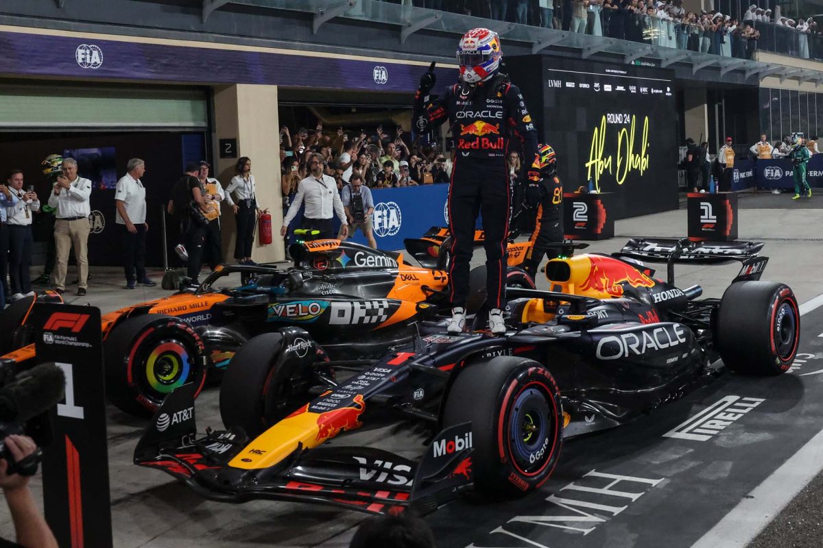 Az F1-es Abu Dhabi Nagydíj rajtrácsa