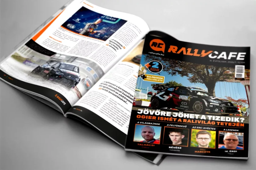 A RallyCafe Magazin friss kiadása megérkezett