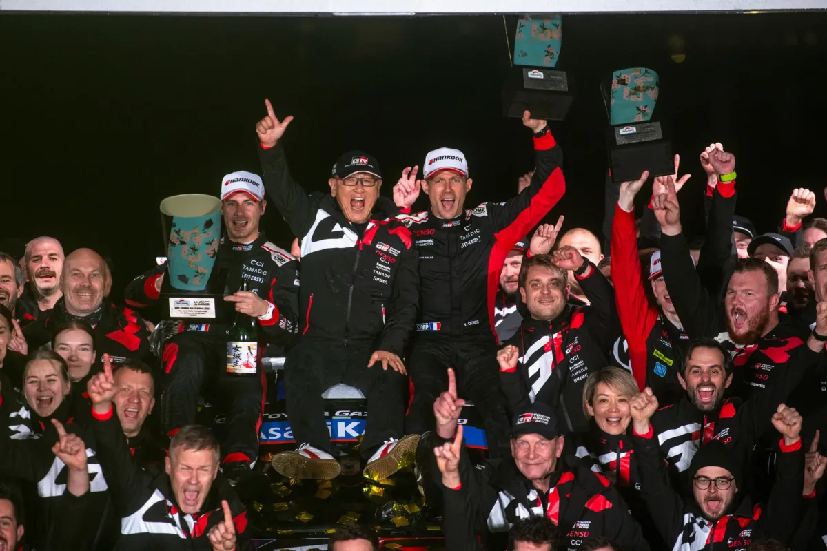 Akio Toyoda személyes üzenete a Toyota WRC-csapatnak és Ott Tanaknak: Erőt és támogatást küld