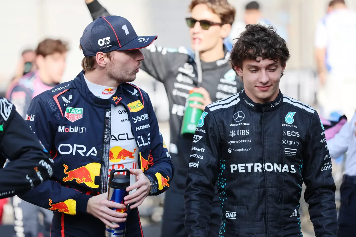 Fájdalmas pillanat: Antonelli elviselhetetlenül szenved a Verstappen cím elvesztése miatt