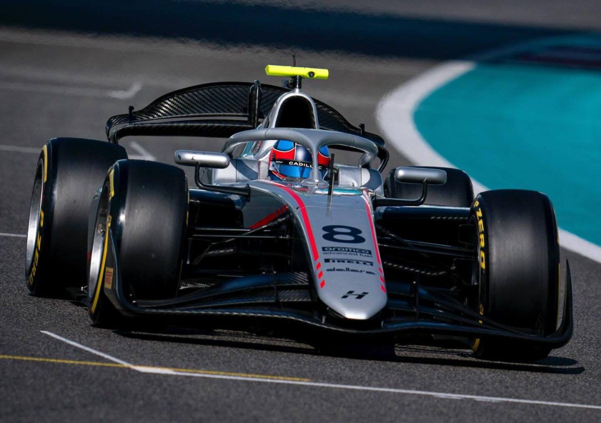 Colton Herta a 17. helyen zárta első F2-es tesztjét