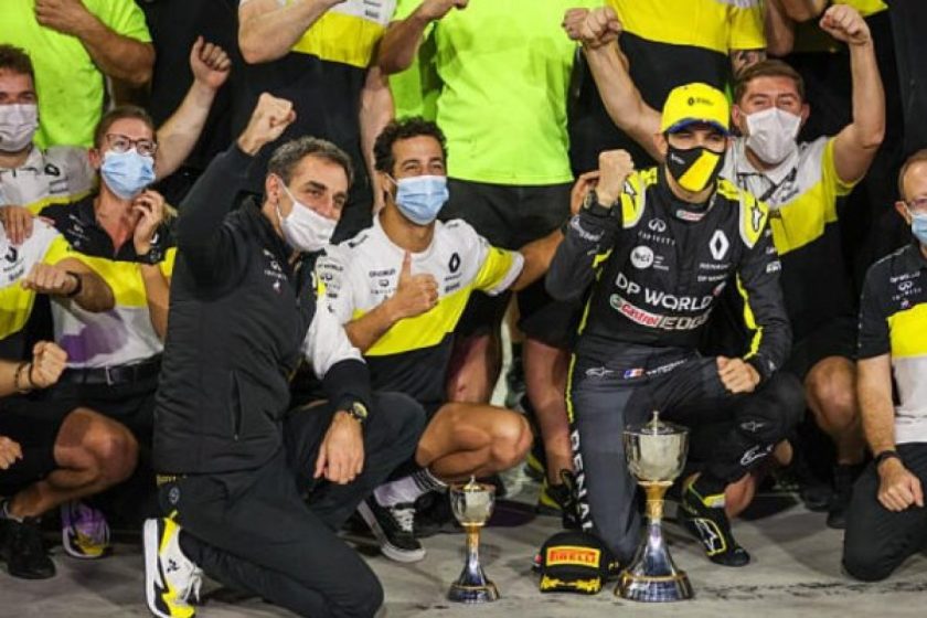 Az F1 történetében: Ocon könnyek között