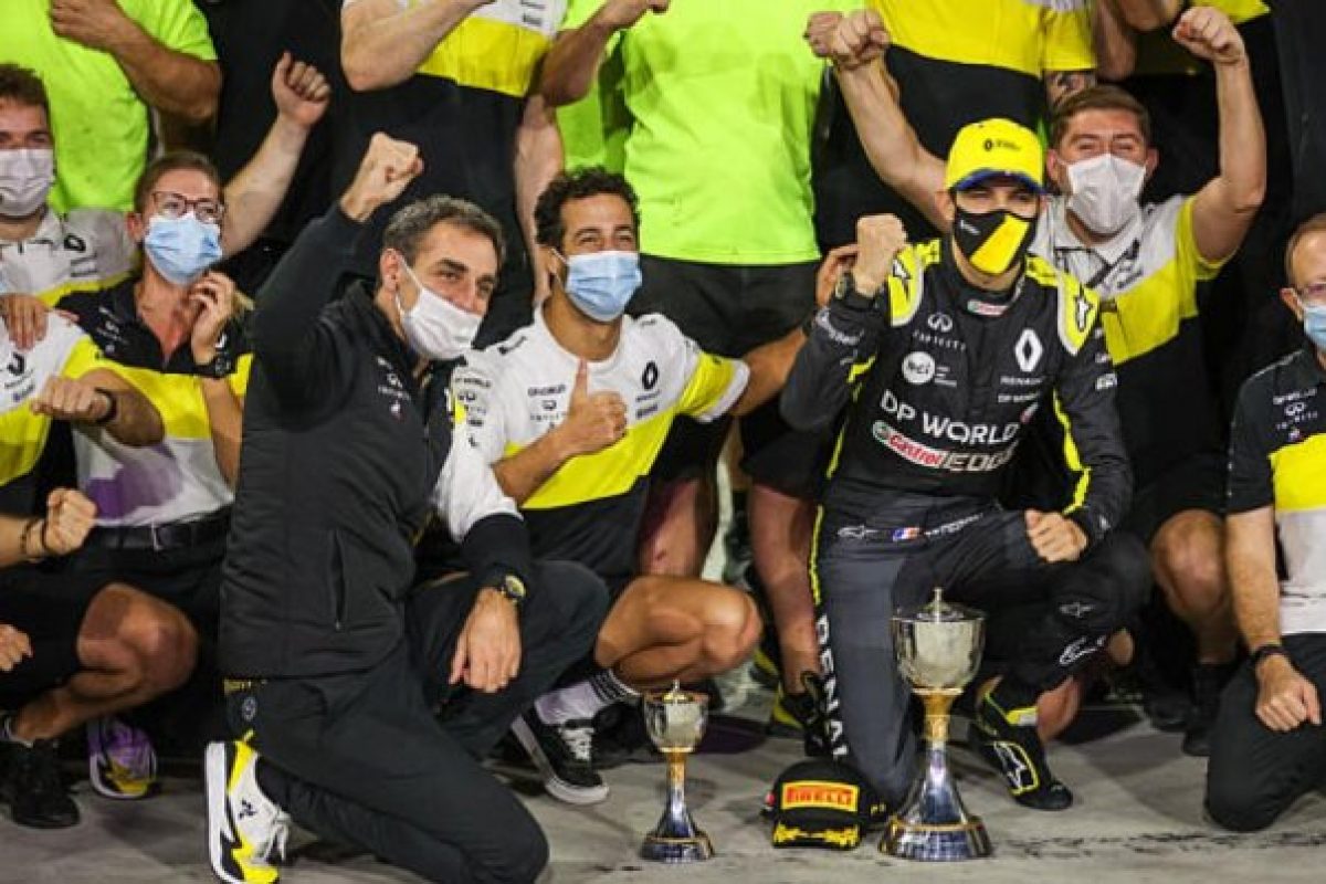 Az F1 történetében: Ocon könnyek között